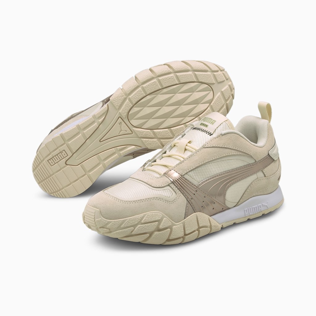 Puma Kyron Neutrals Sneakers Dame Hvide | DE1942876