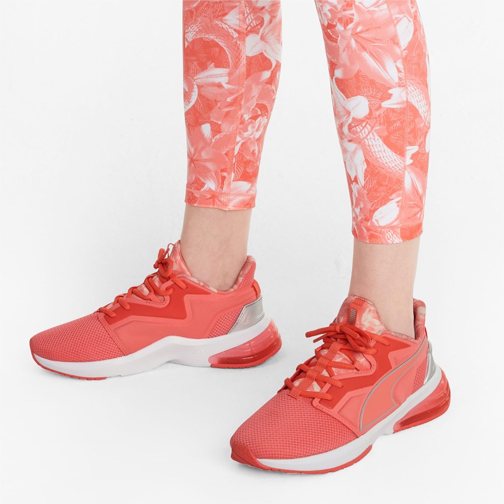 Puma LVL-UP XT Untamed Floral Træningssko Dame Hvide | KP6978245