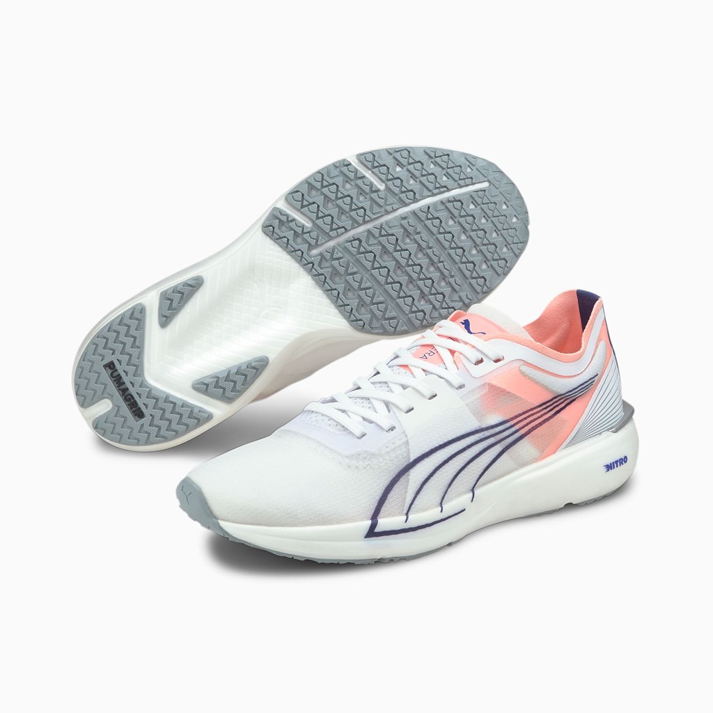 Puma Liberate NITRO Løbesko Dame Hvide | 821439LFG