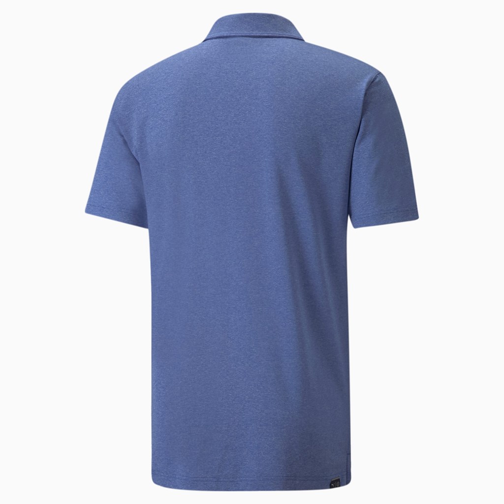 Puma MATTR Hazard Polo Shirt Herre Blå | 497023FHE