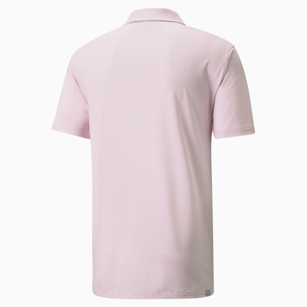 Puma MATTR Hazard Polo Shirt Herre Lyserød | 893701WZY