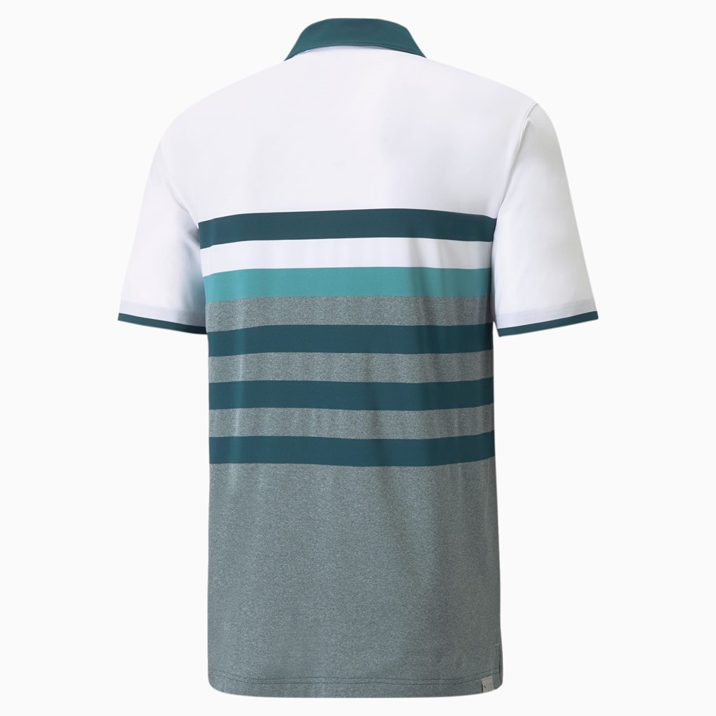 Puma MATTR One Way Golf Polo Shirt Herre Hvide | 480271PZK