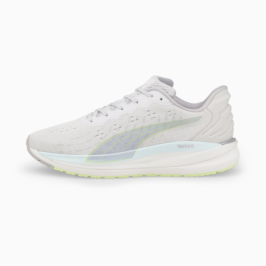 Puma Magnify Nitro Løbe Sneakers Dame Lyse | SE3159762