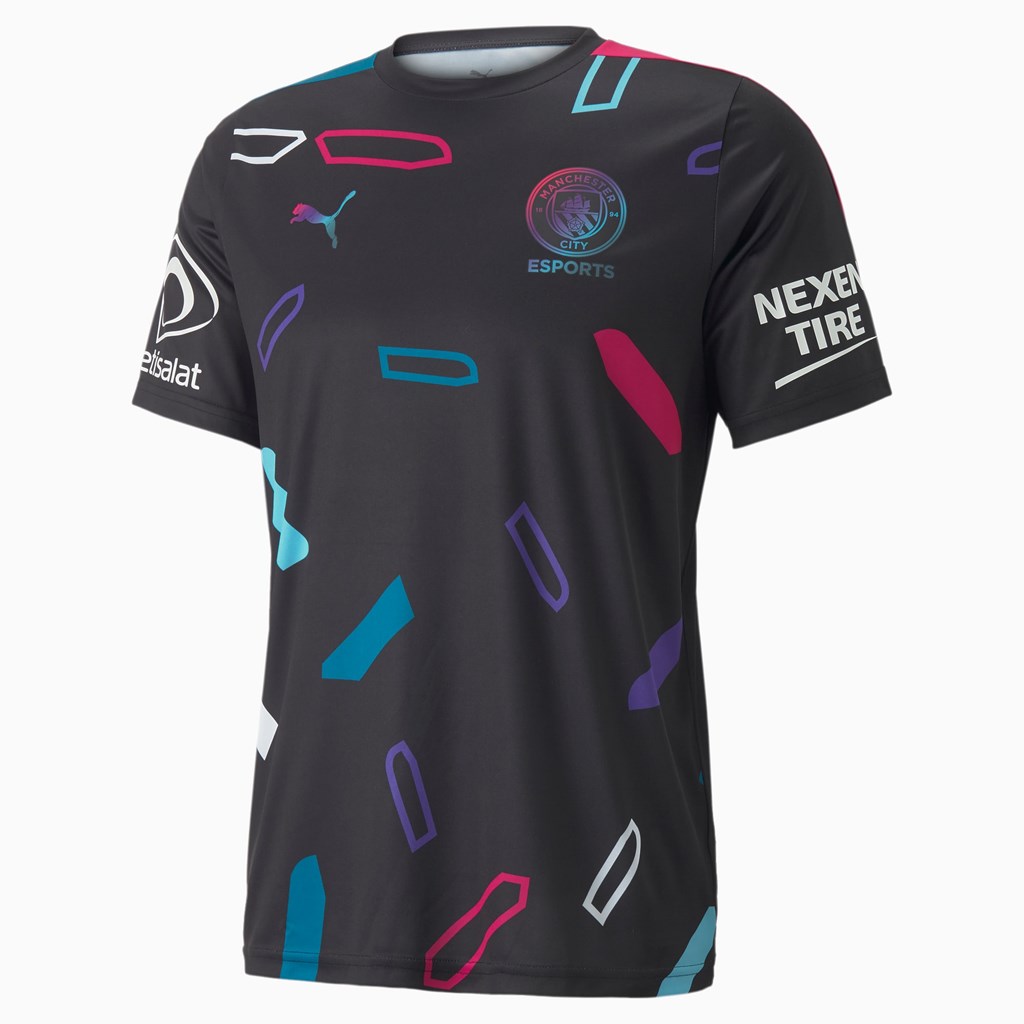 Puma Man City Replica Esports Jersey Herre Sort | 942317EUT