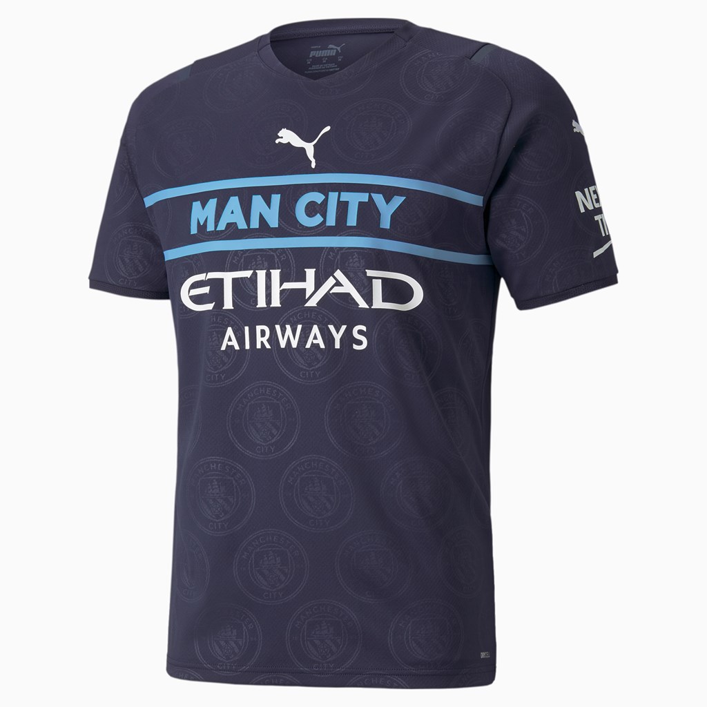 Puma Man City Third Replica Jersey Herre Hvide | 418035CBJ