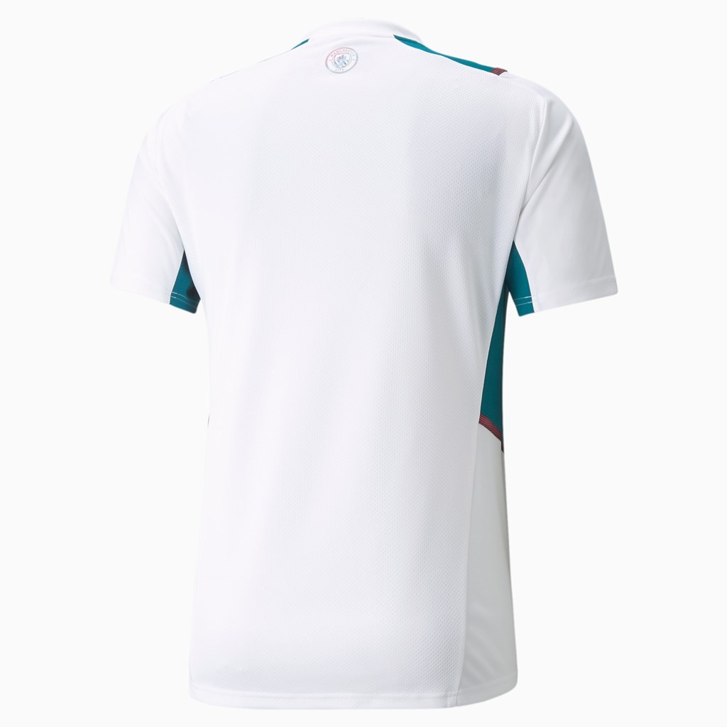 Puma Manchester City Trænings Jersey Herre Hvide | 769201QZJ