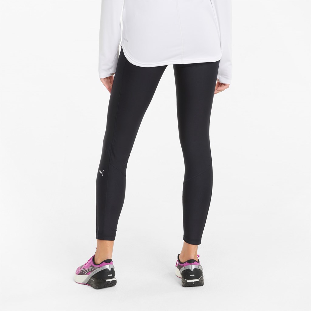 Puma Marathon High Talje Full-Length Løbe Leggings Dame Sort | 782431BJY