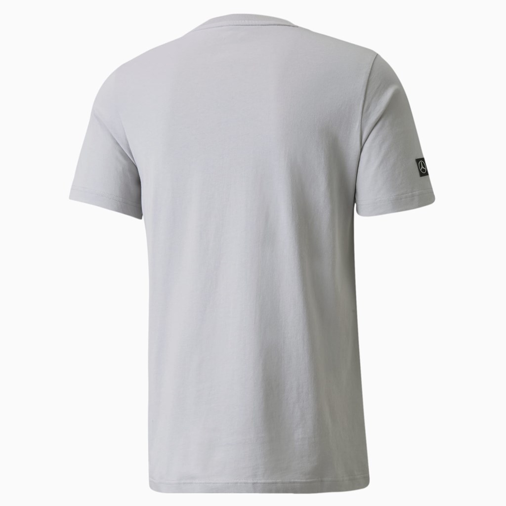 Puma Mercedes F1 Logo Løbe T-shirt Herre Sølv | 693514YKO