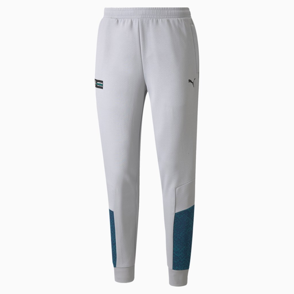 Puma Mercedes F1 MCS Regular Fit Cuffed Sweatpants Herre Sølv | HJ7863951