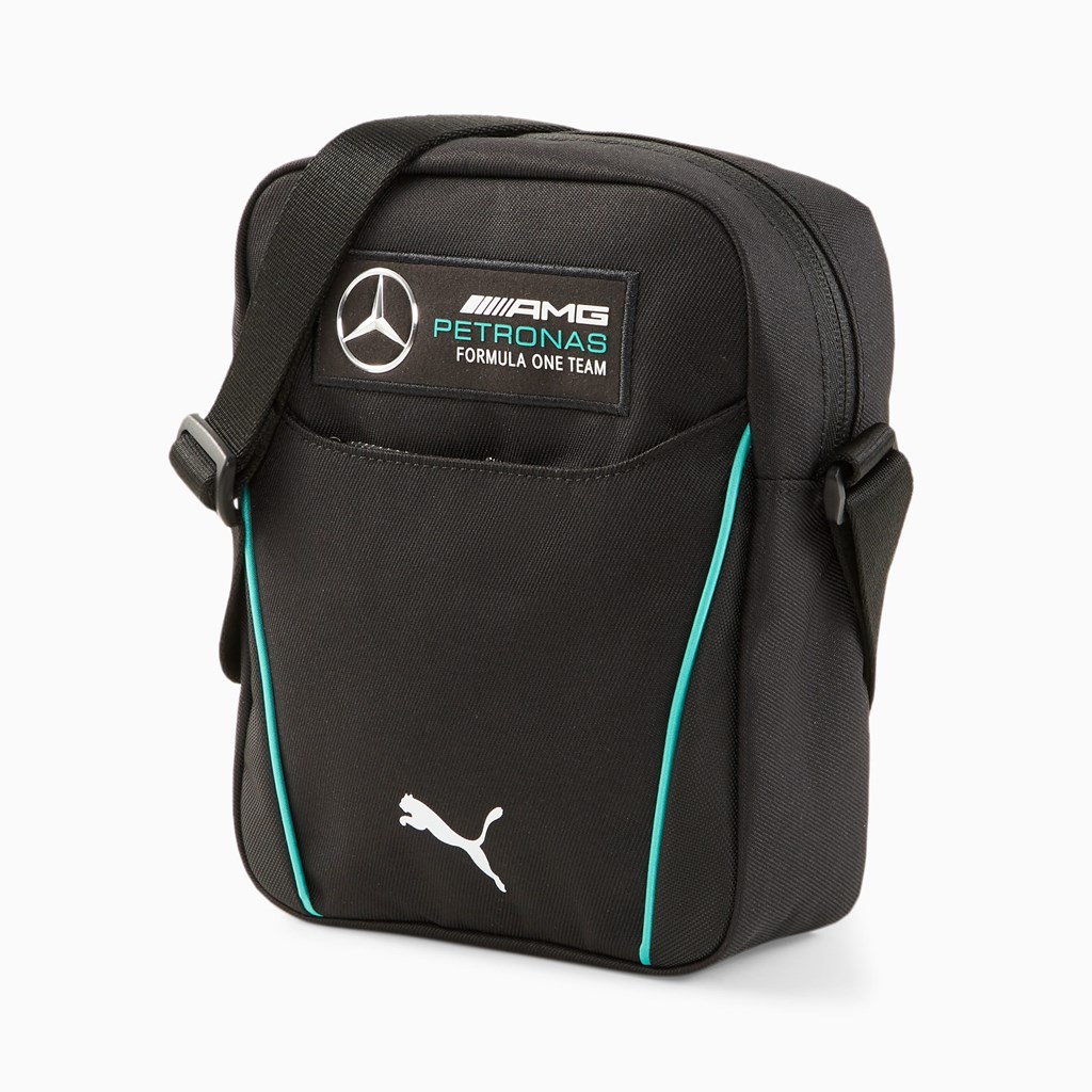 Puma Mercedes F1 Portable Shoulder Taske Dame Sort | 369521IFH