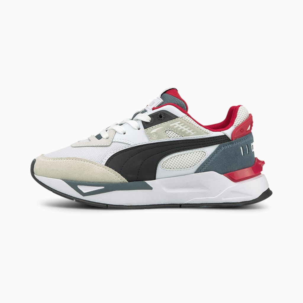 Puma Mirage Sports Remix JR Sneakers Drenge Hvide Sort | 470253DCV