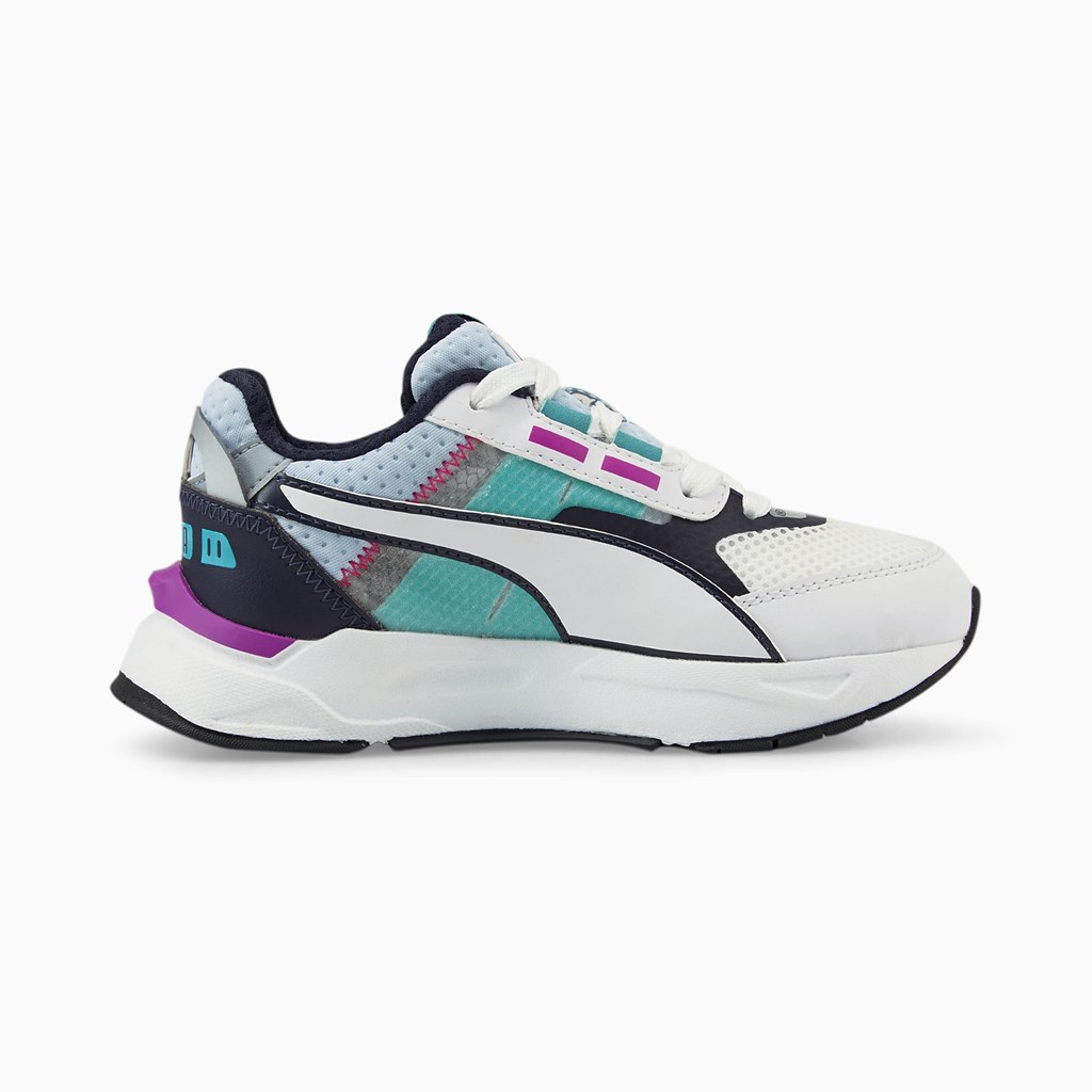 Puma Mirage Sports Tech Little Sneakers Drenge Hvide Dyb | 094652FVH