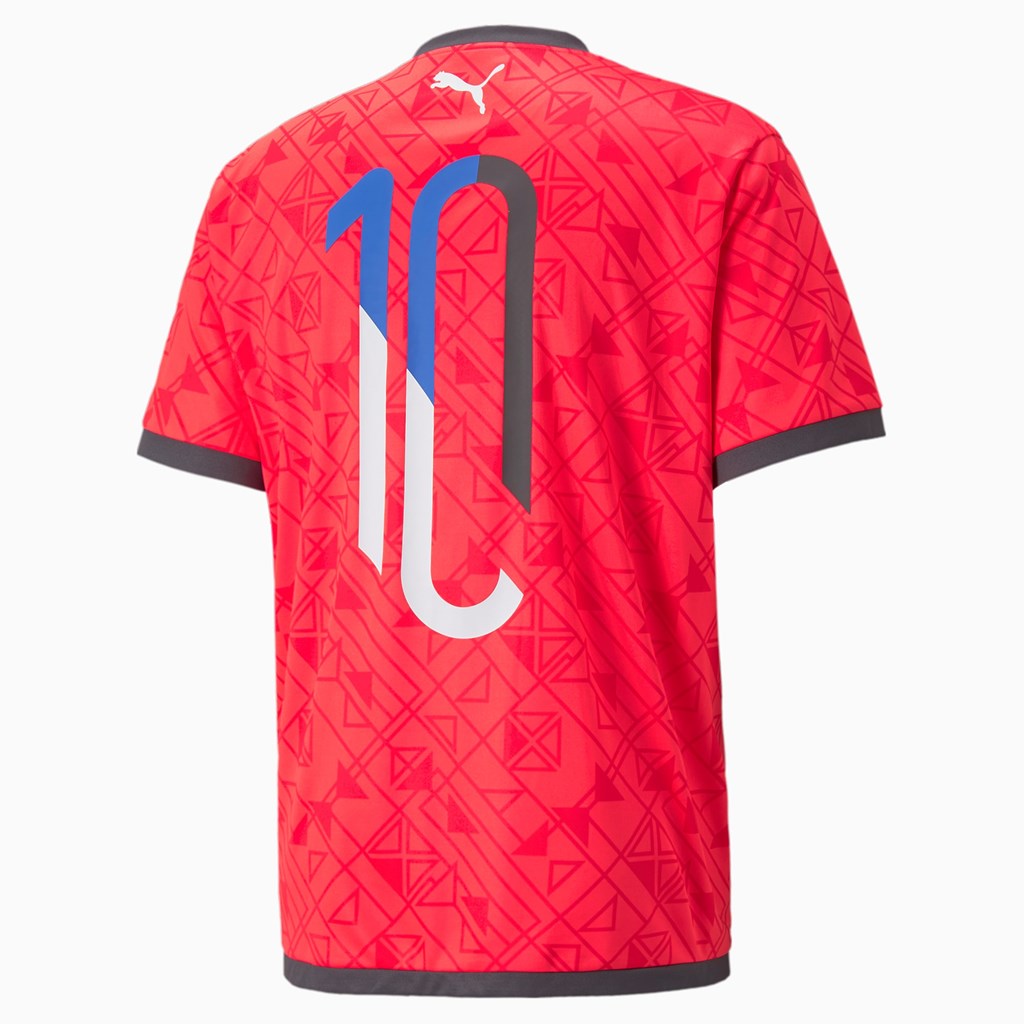 Puma Neymar Jr Futebol Jersey Herre Sunblaze / Ebony | 647285AQX