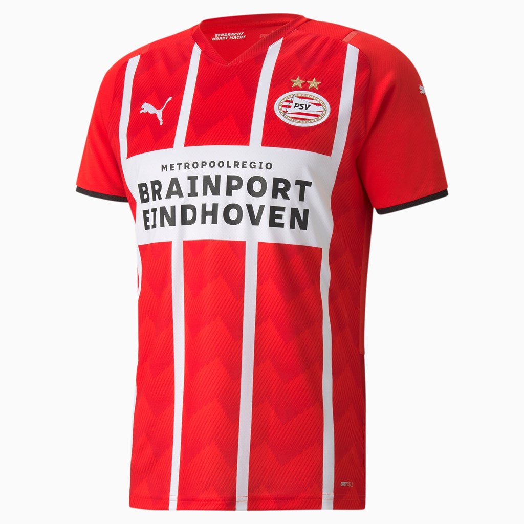 Puma PSV Home Replica Jersey Herre Rød Hvide | 732164HXF