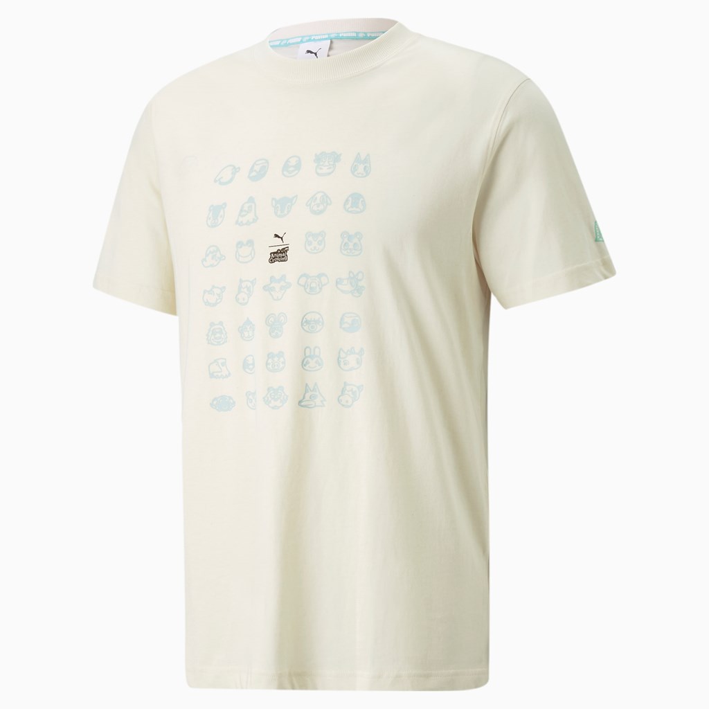 Puma PUMA x Animal Crossing™: New Horizons Løbe T-shirt Herre No Color | 417309HPO