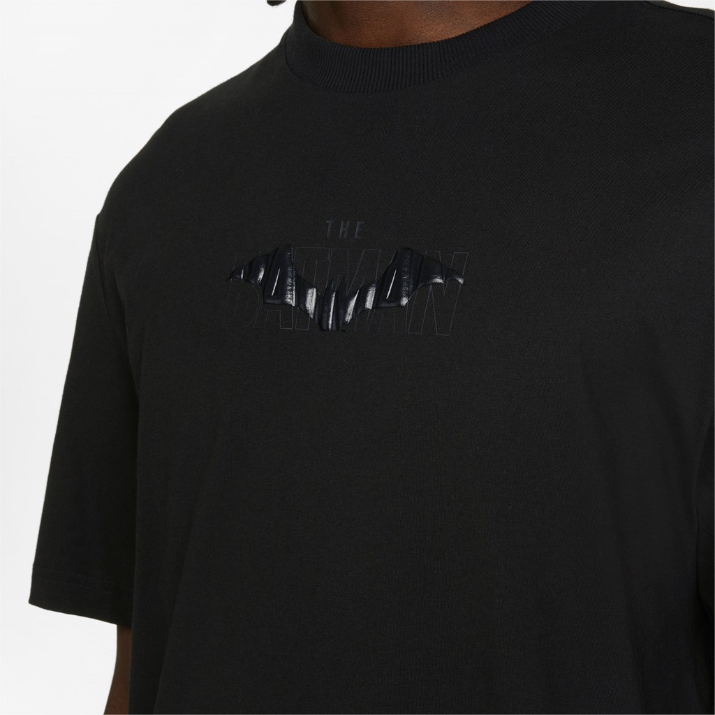 Puma PUMA x BATMAN Løbe T-shirt Herre Sort | 803127FXY