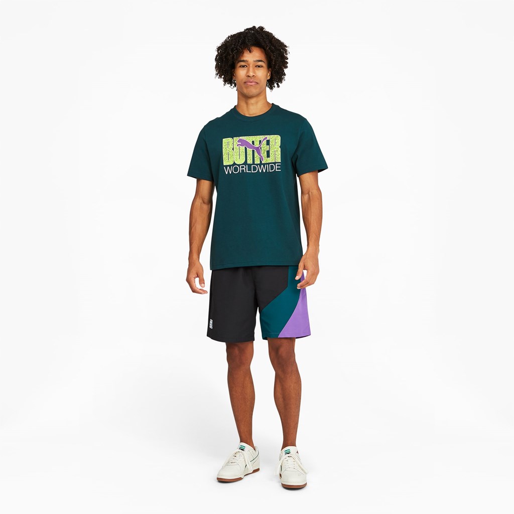 Puma PUMA x BUTTER GOODS Graphic Løbe T-shirt Herre Dyb | 501438RCF