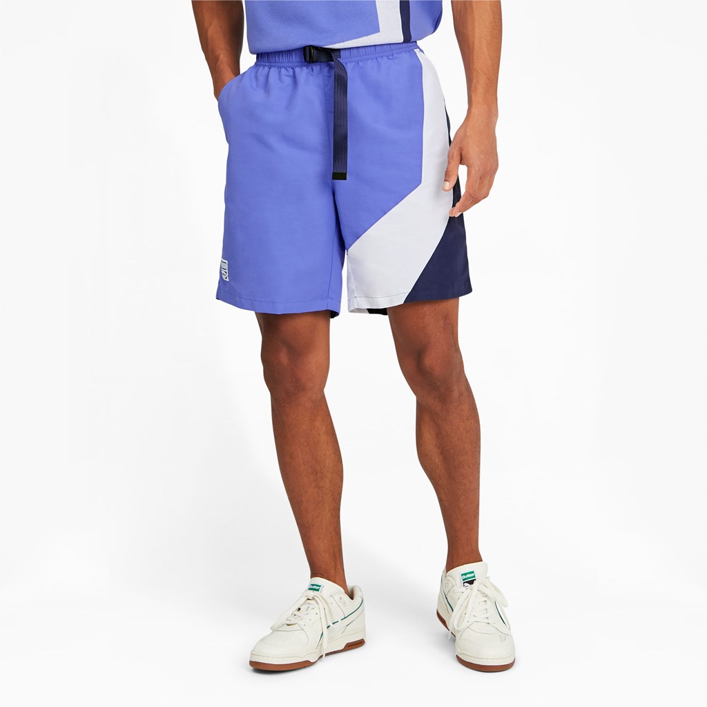 Puma PUMA x BUTTER GOODS Shorts Herre Blå | 613045VAT