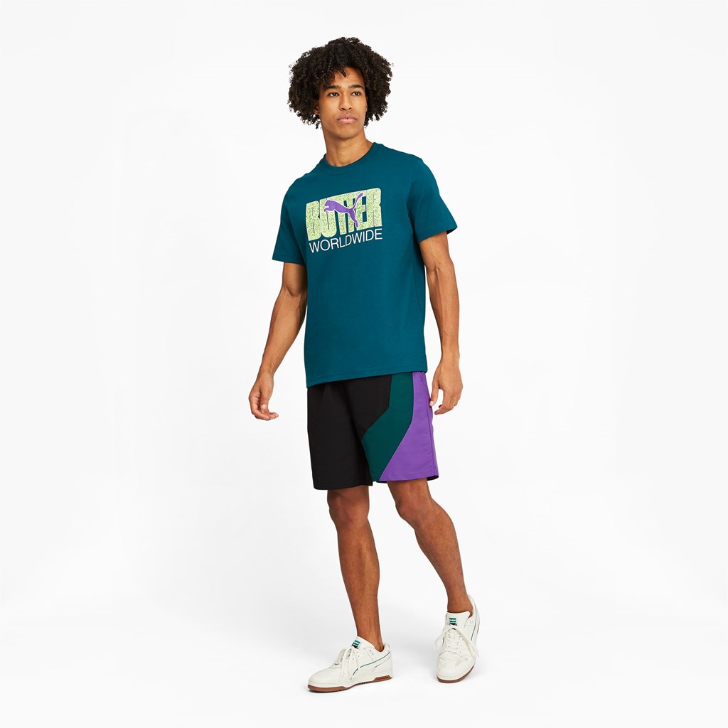 Puma PUMA x BUTTER GOODS Shorts Herre Sort | 746213NMO