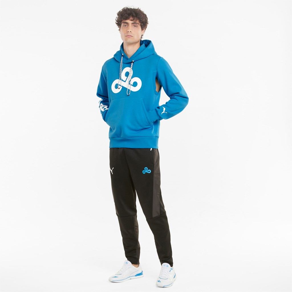 Puma PUMA x CLOUD9 Graphic Esports Hættetrøje Herre Bleu Azur | 384596ZNG