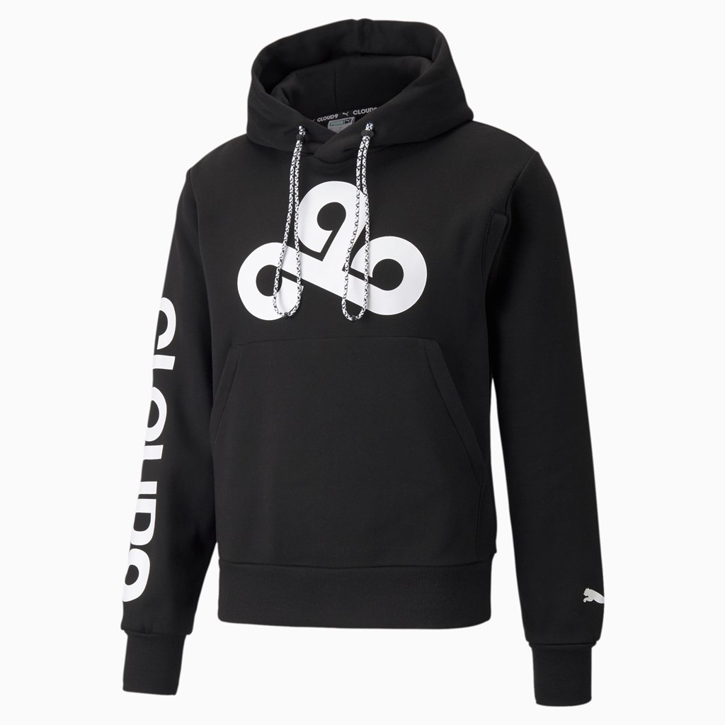 Puma PUMA x CLOUD9 Graphic Esports Hættetrøje Herre Sort | 458173JNR