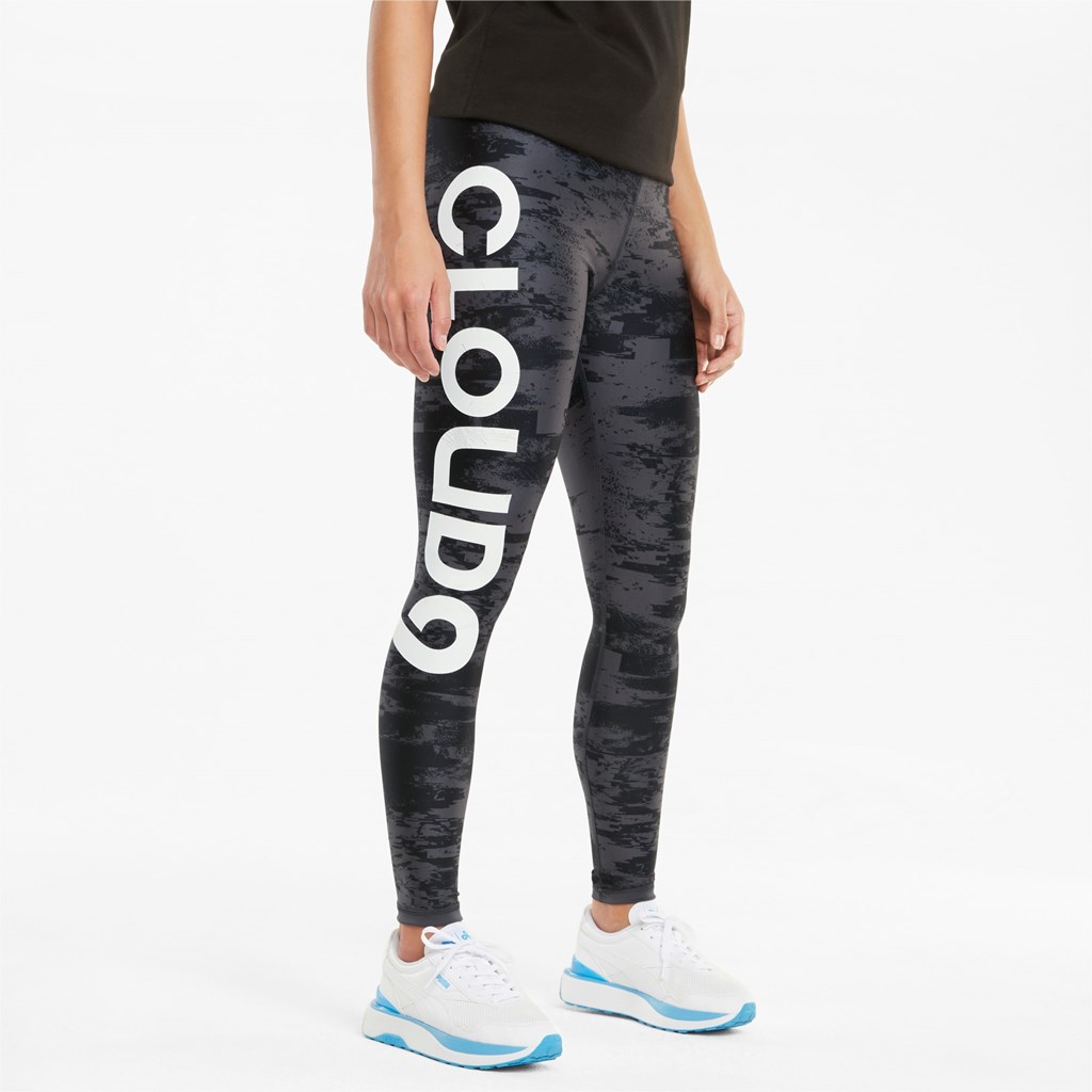 Puma PUMA x CLOUD9 Printed Esports Leggings Dame Sort | 012346YTE