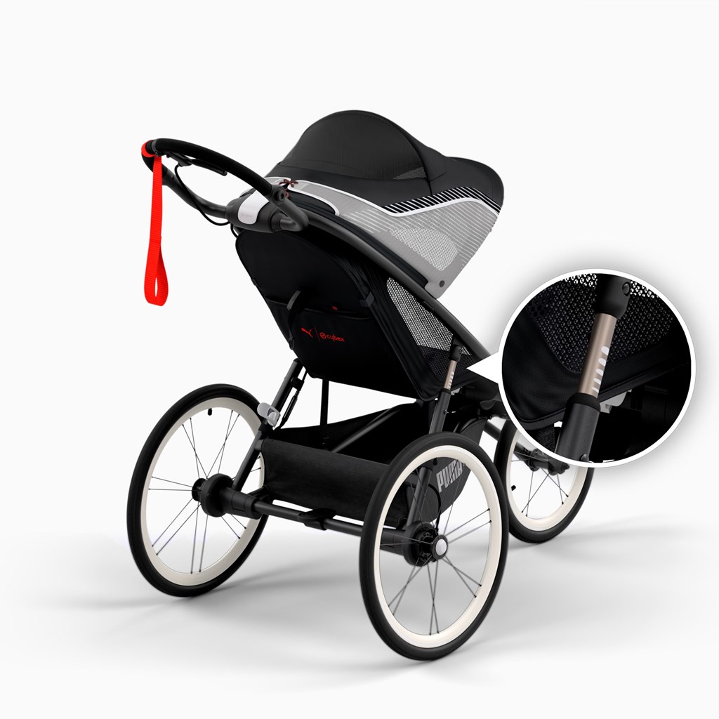 Puma PUMA x CYBEX AVI One Box Stroller Dame Sort Rød | FZ4170392