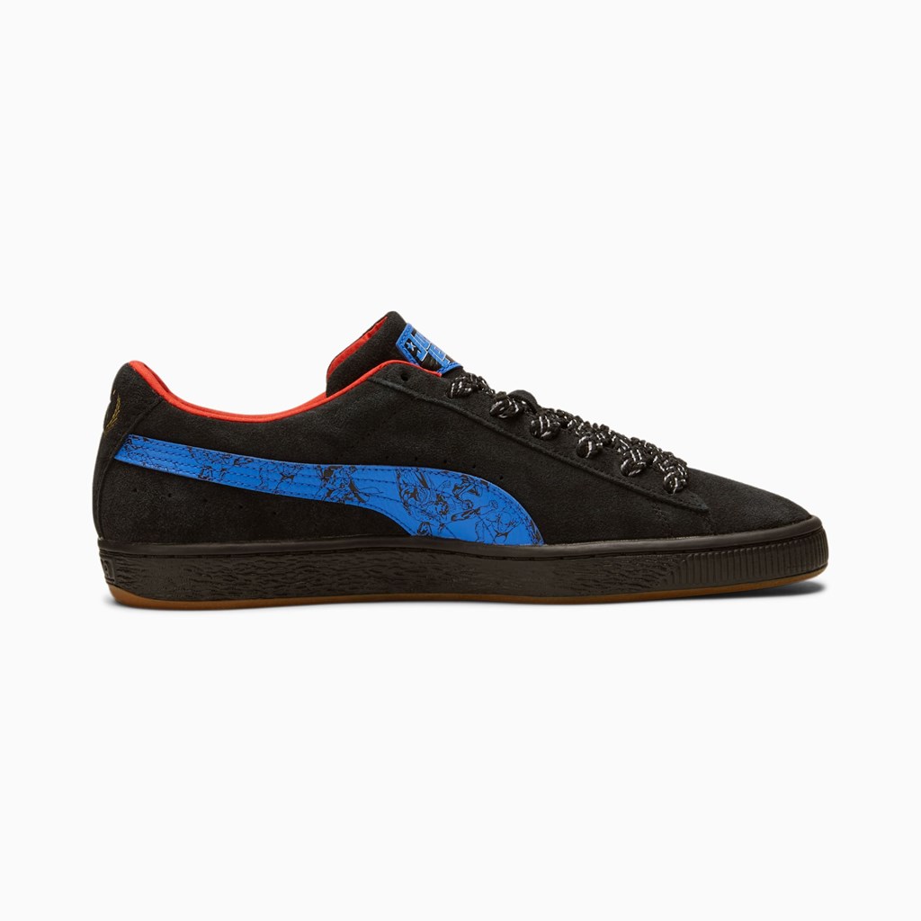 Puma PUMA x DC Justice League Suede Sneakers Herre Sort | ZU9273015