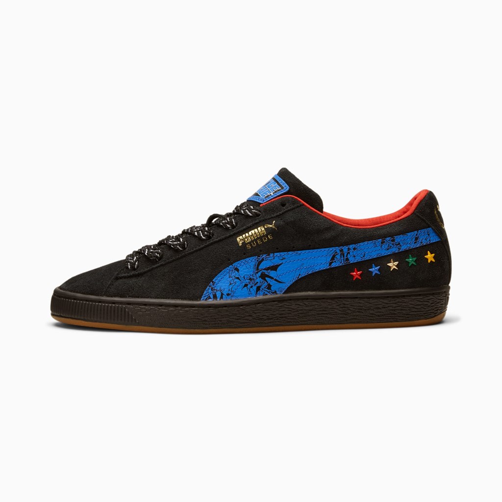 Puma PUMA x DC Justice League Suede Sneakers Herre Sort | ZU9273015