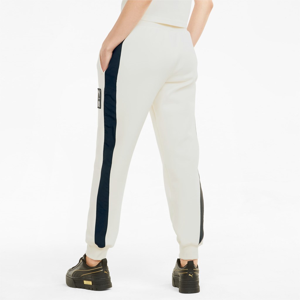 Puma PUMA x FIRST MILE Double Knit Joggers Dame Ivory Glow | 372915MVJ