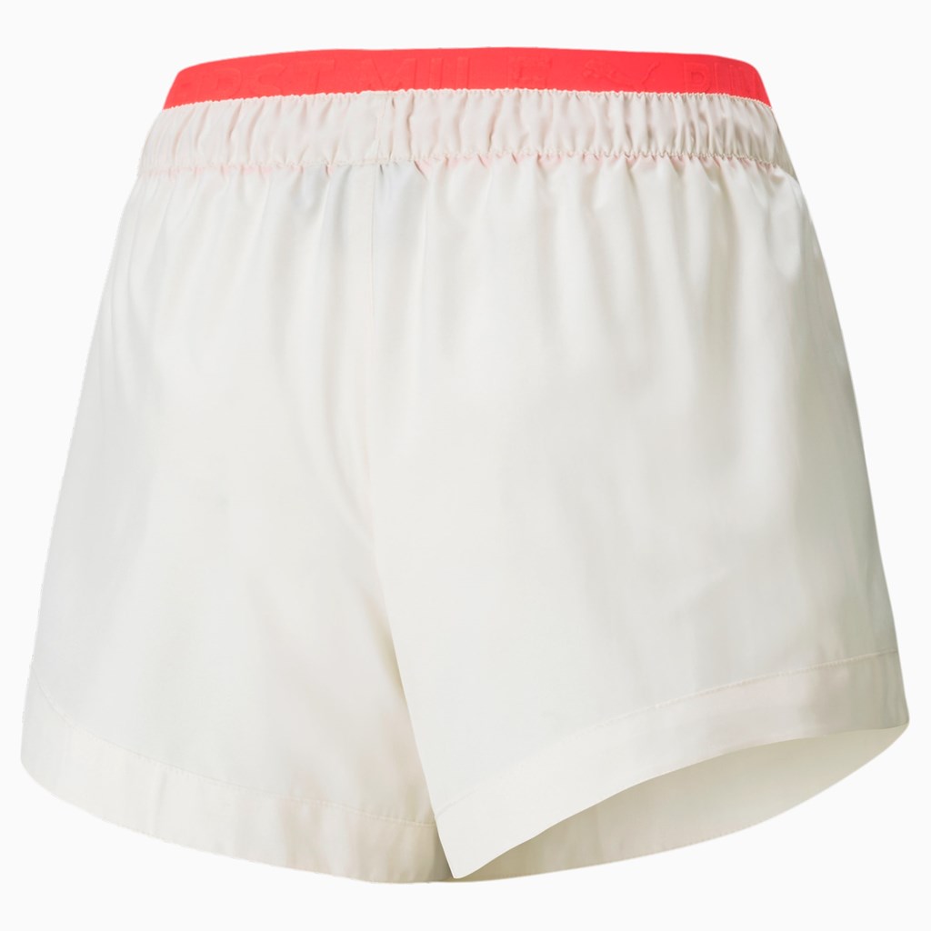 Puma PUMA x FIRST MILE Woven Trænings Shorts Dame Ivory Glow | 403895WAV