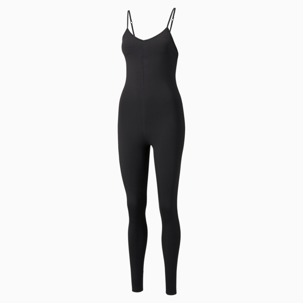 Puma PUMA x GOOP Trænings Bodysuit Dame Sort | 745038CEY