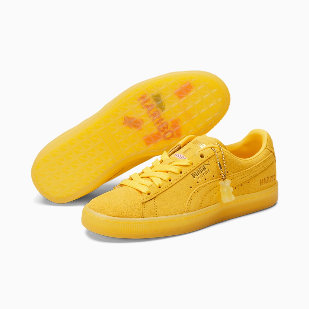 Puma PUMA x HARIBO Suede JR Sneakers Drenge Mimosa / Mimosa | 690842AJR