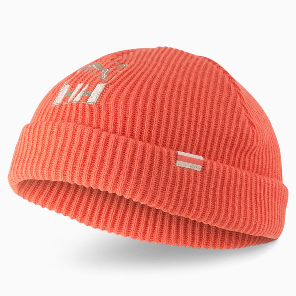 Puma PUMA x HELLY HANSEN Beanie Hue Dame Koral | 548032HIO