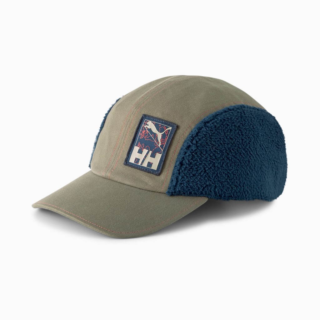 Puma PUMA x HELLY HANSEN Hat Herre Dyb Grøn Blå | 160472HEV