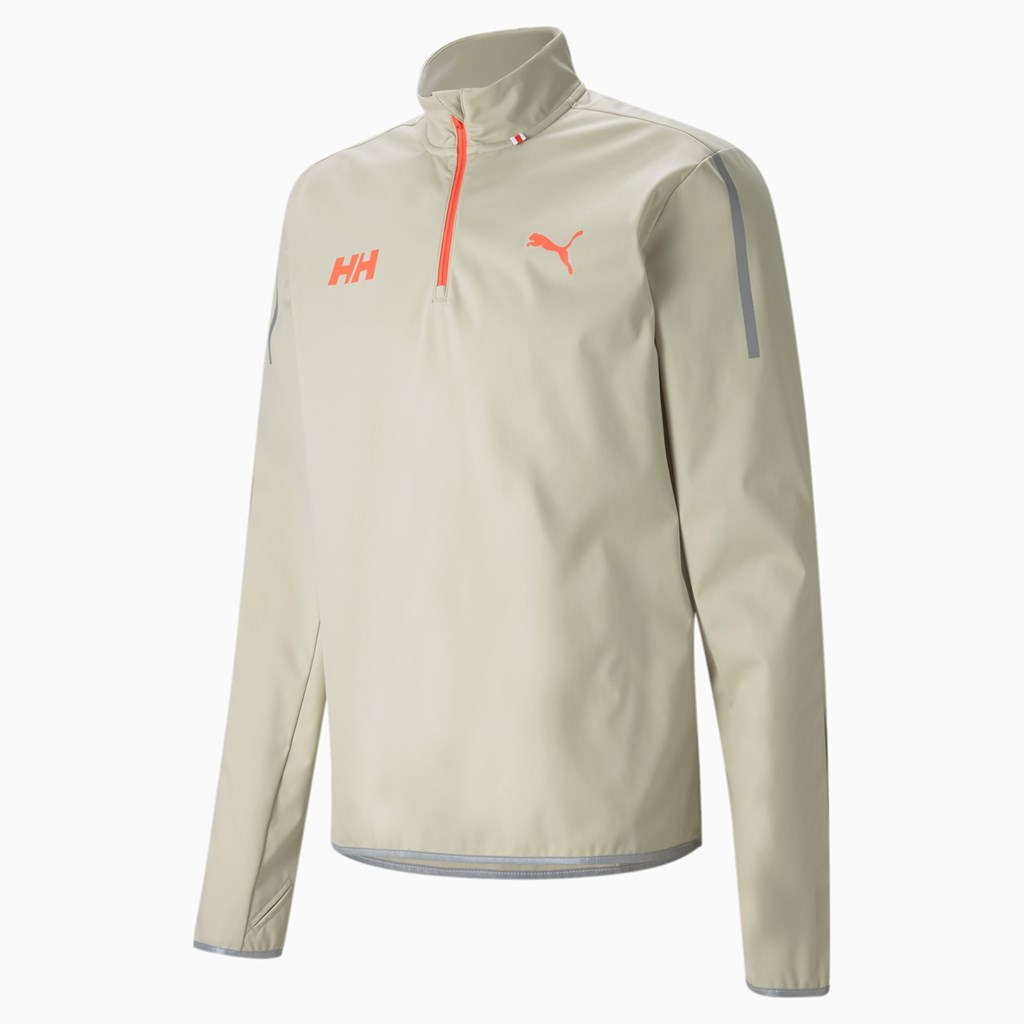 Puma PUMA x HELLY HANSEN Løbe Pullover Herre Grøn | 846309EHW