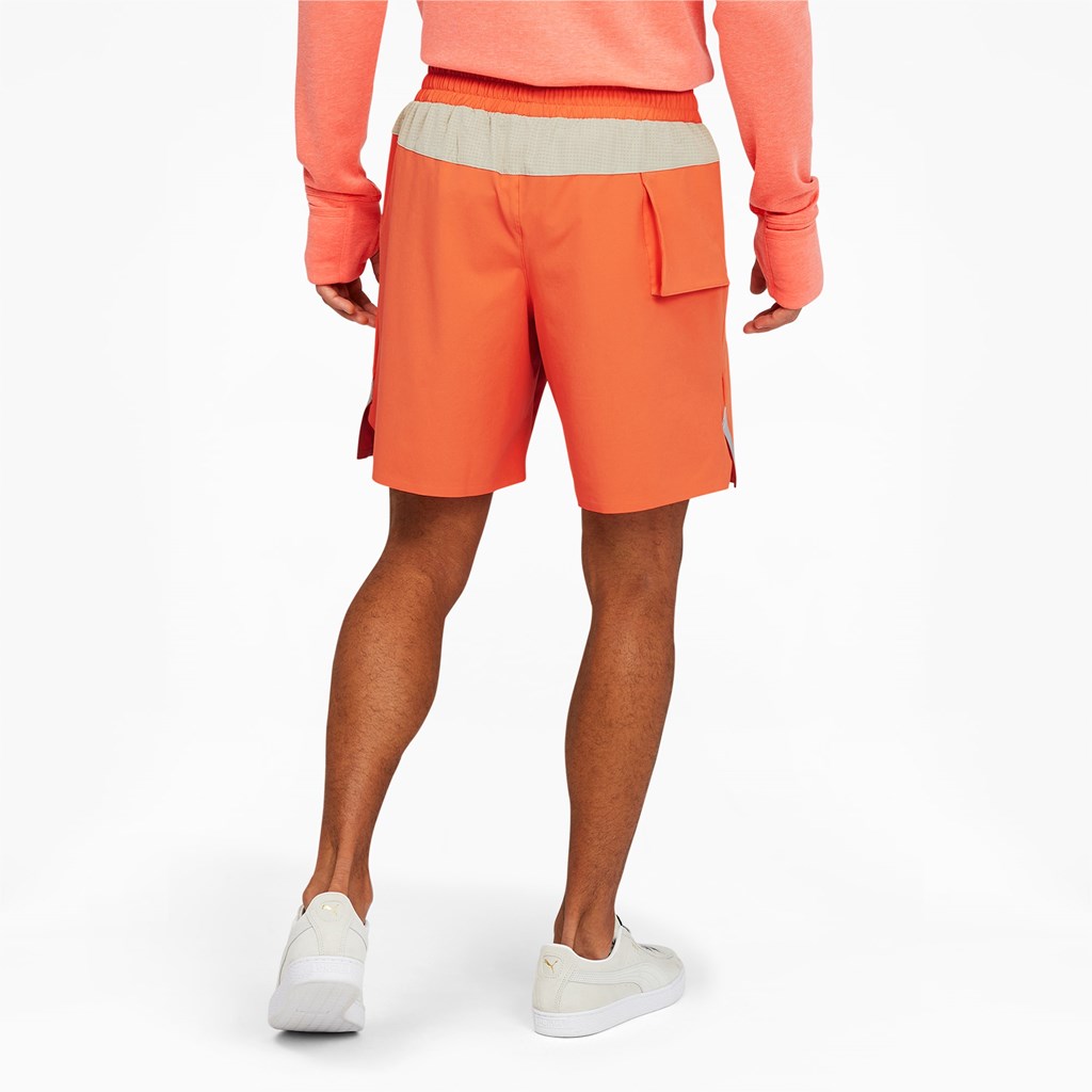 Puma PUMA x HELLY HANSEN Løbe Shorts Herre Koral | 164302DUM