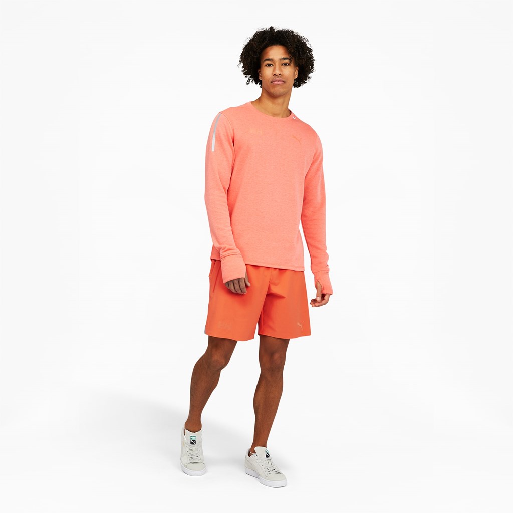 Puma PUMA x HELLY HANSEN Løbe Shorts Herre Koral | 164302DUM