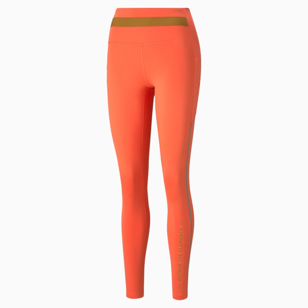 Puma PUMA x HELLY HANSEN Løbe Tights Dame Koral | NO2973085