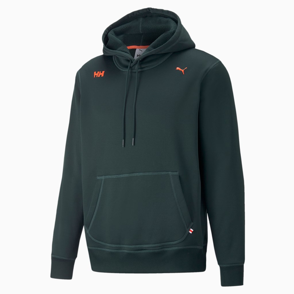 Puma PUMA x HELLY HANSEN Vinter Hættetrøje Herre Scarab | 240983MIY