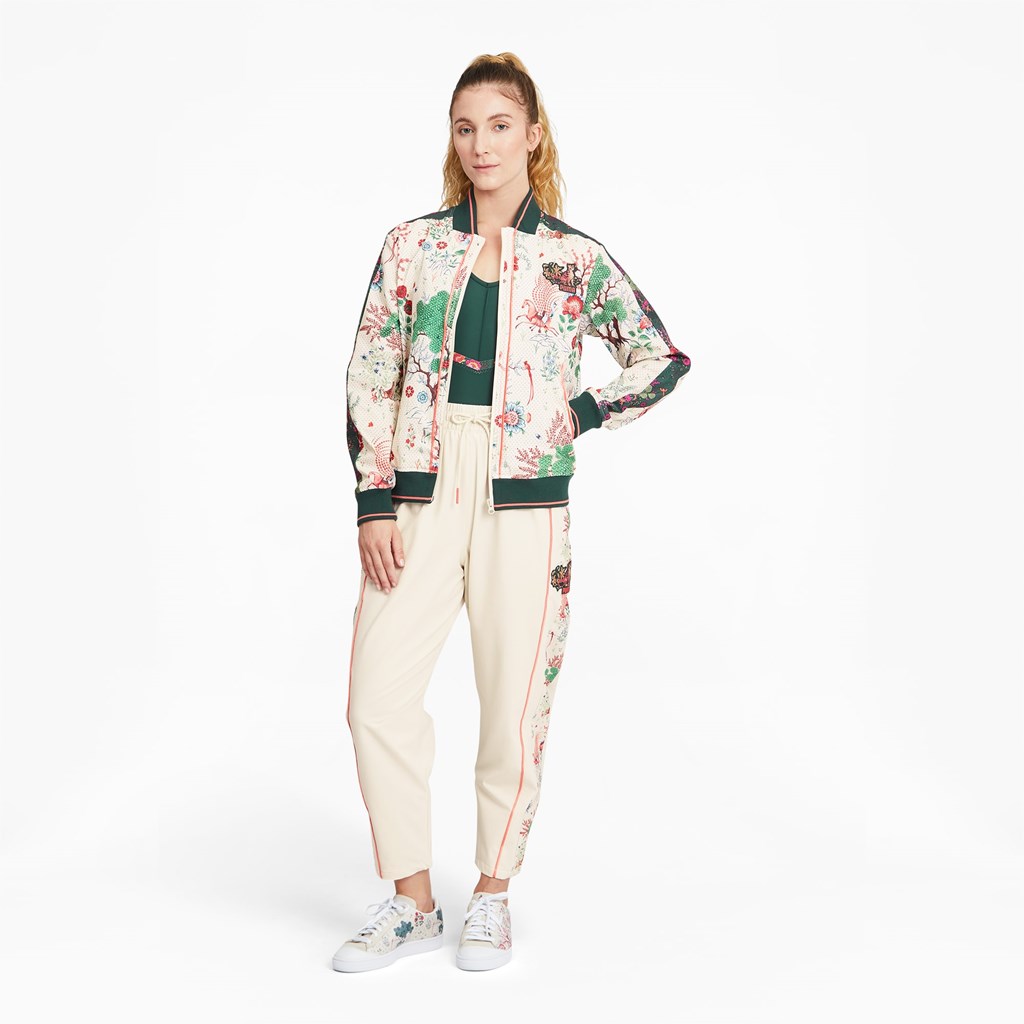 Puma PUMA x LIBERTY Printed Track Bukser Dame Birch | 180732ZVB