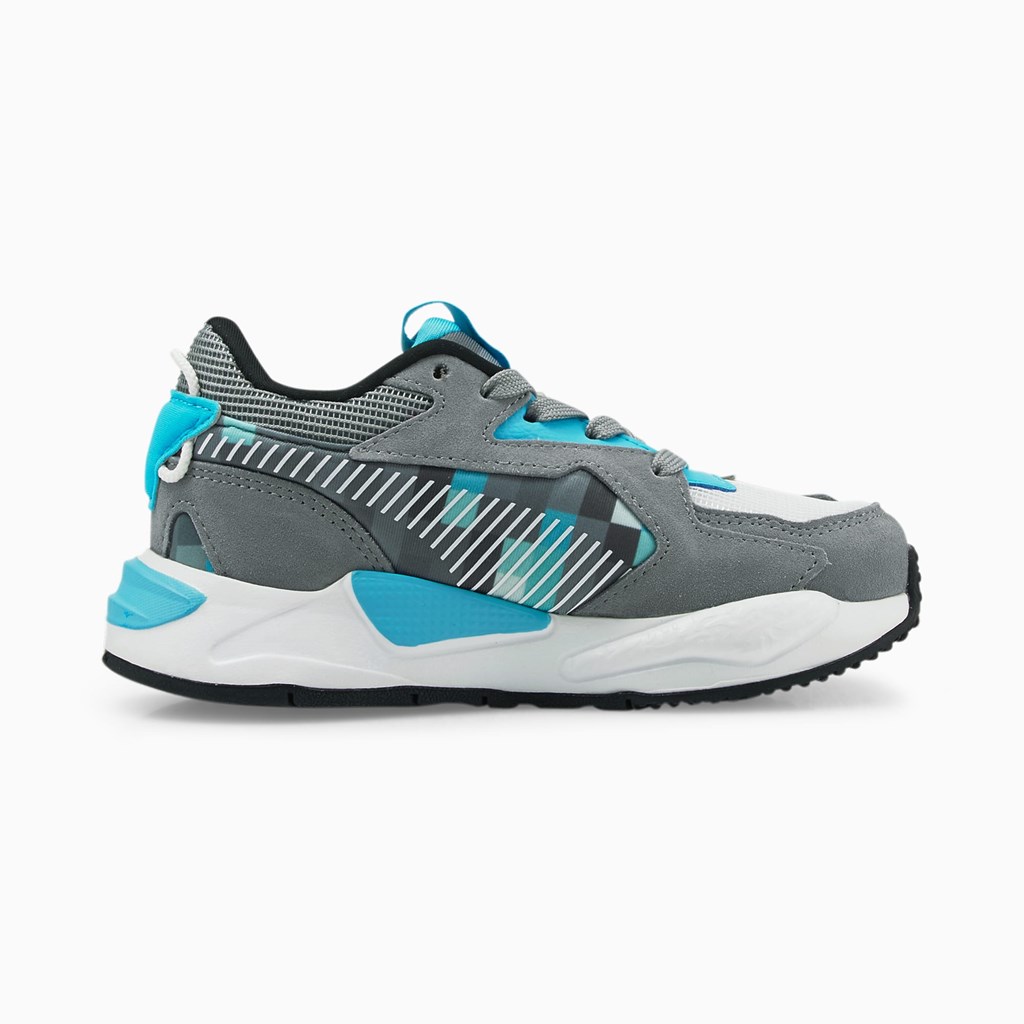 Puma PUMA x MINECRAFT RS-Z Little Sneakers Drenge Griffin / Hawaiian Ocean | 437865JWE