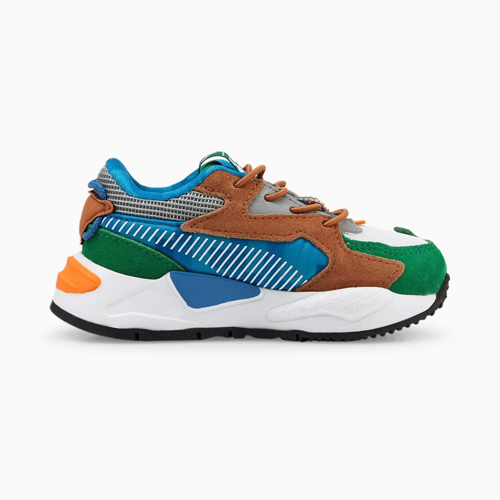 Puma PUMA x MINECRAFT RS-Z Toddler Sneakers Drenge Grøn | 489716QFI