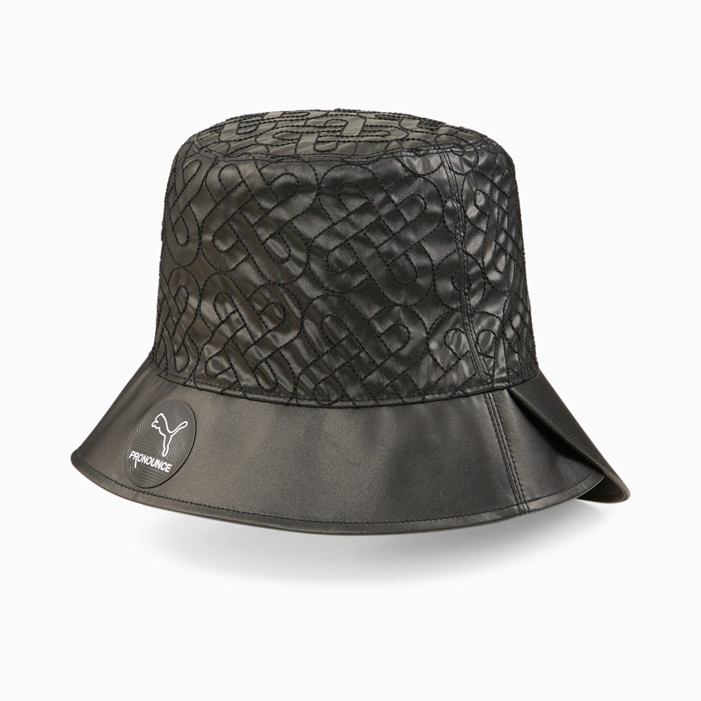 Puma PUMA x PRONOUNCE Bucket Hat Herre Sort | 270891QRZ