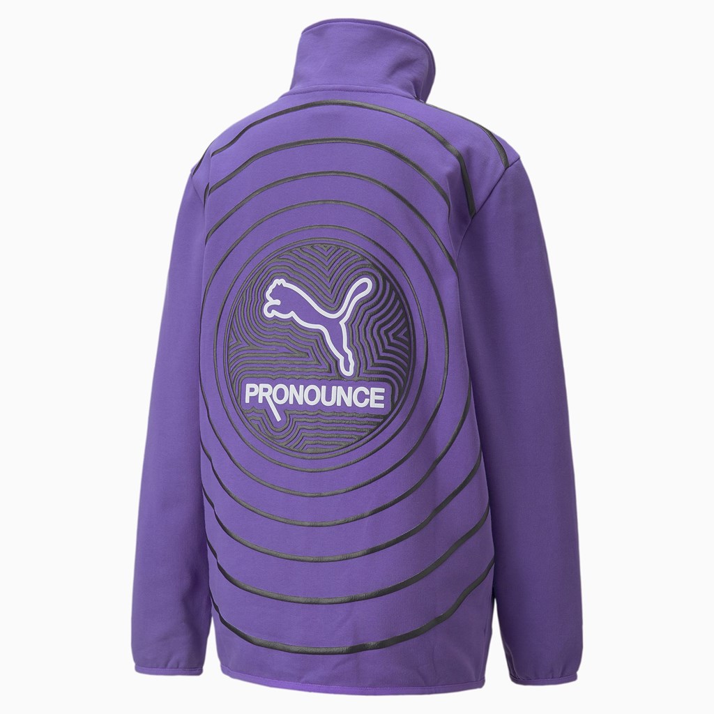 Puma PUMA x PRONOUNCE Half-Zip Sweatshirt Dame Ultra Violet | BY5127640