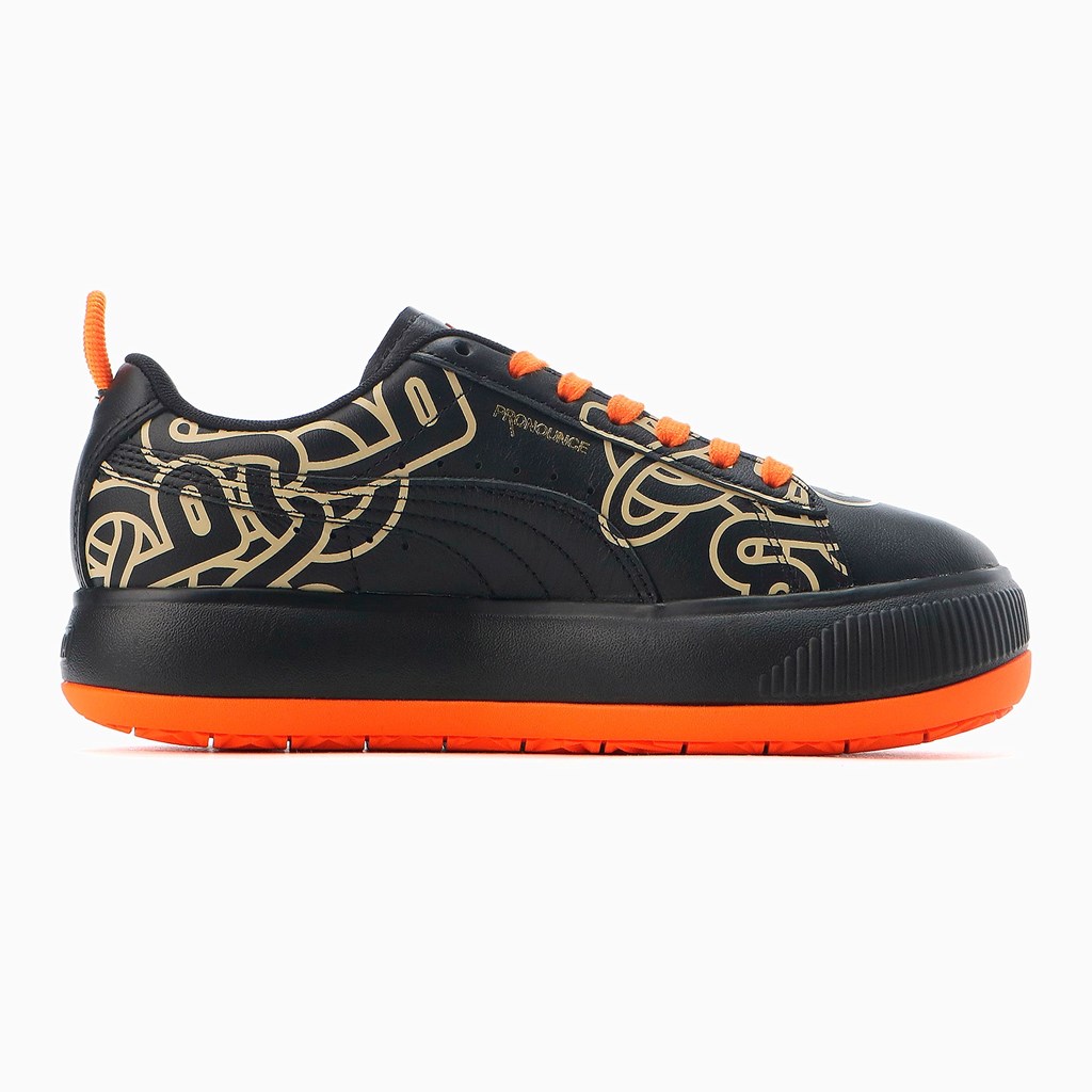 Puma PUMA x PRONOUNCE Mayu Suede Sneakers Dame Sort Sort | JA2108964