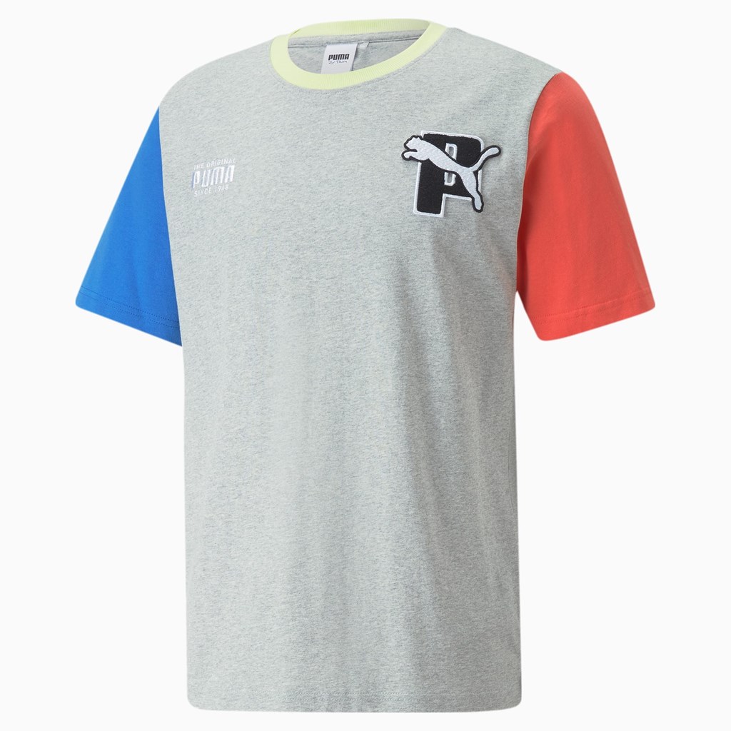 Puma PUMA x PUMA Løbe T-shirt Herre Lyse | 852417IWS