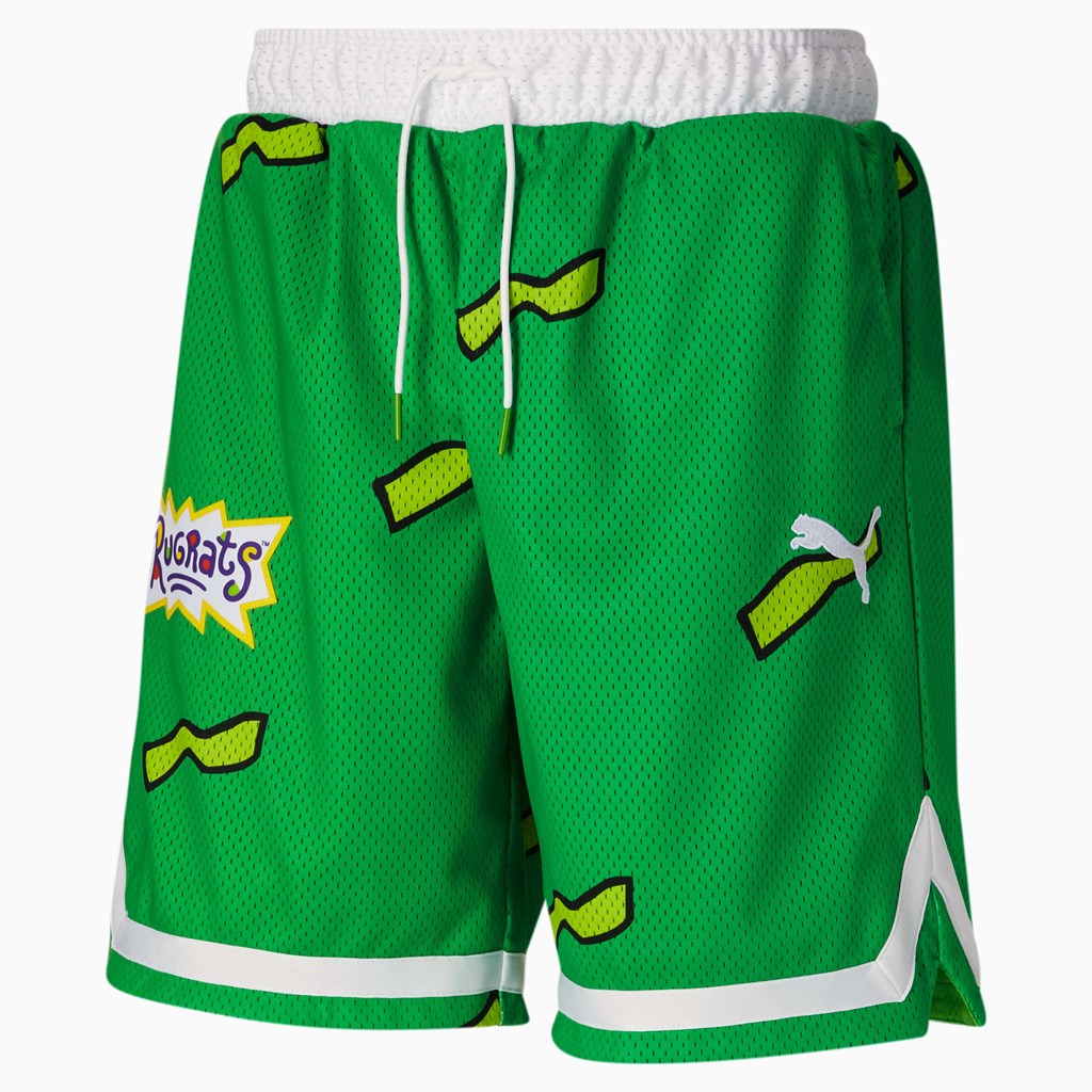 Puma PUMA x RUGRATS Basketball Shorts Herre Grøn | 678123ZIT