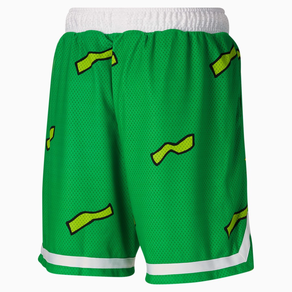 Puma PUMA x RUGRATS Basketball Shorts Herre Grøn | 678123ZIT