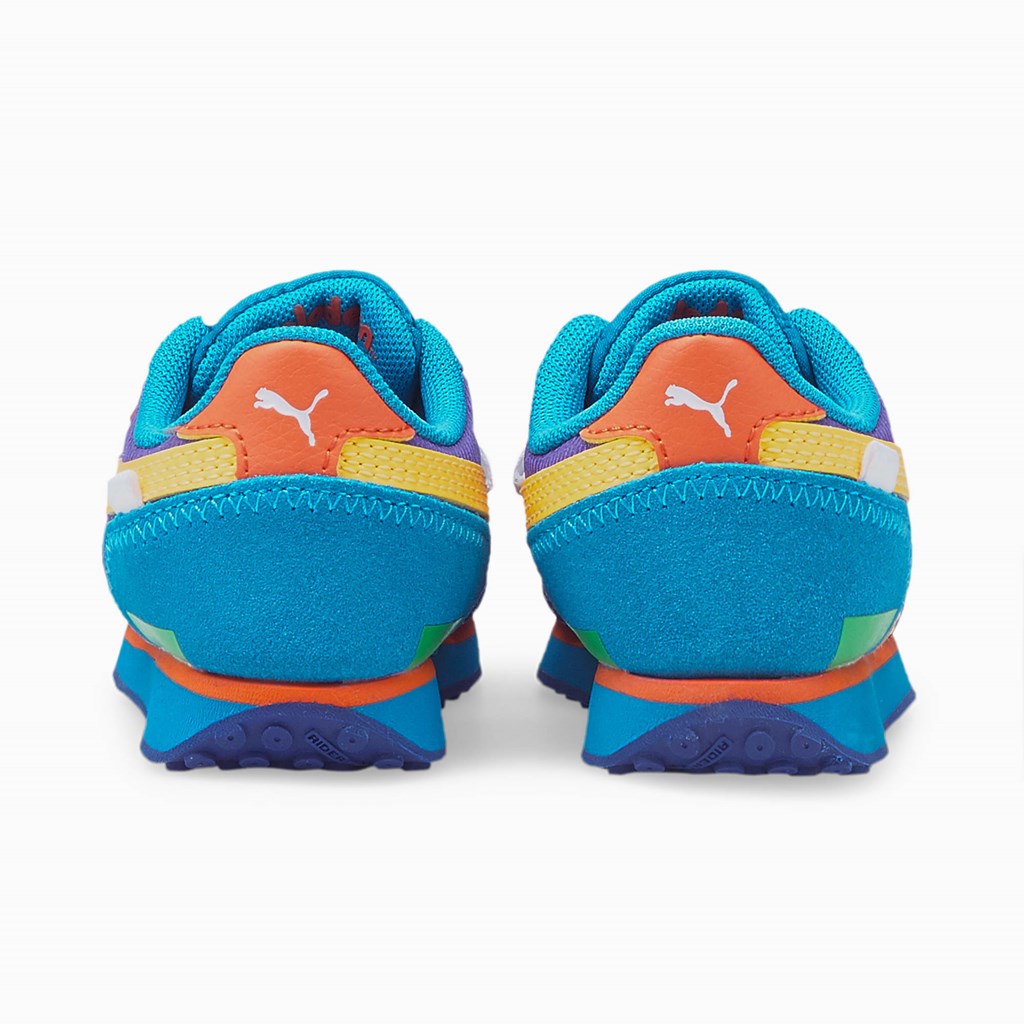 Puma PUMA x RUGRATS Future Rider Toddler Sneakers Drenge Gul | 467059JEI